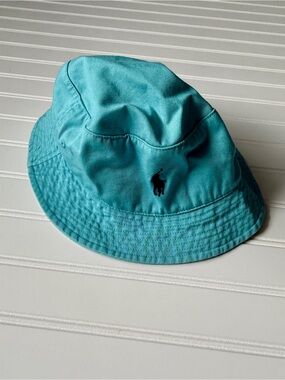 Polo by Ralph Lauren Kids Aqua Bucket Hat
